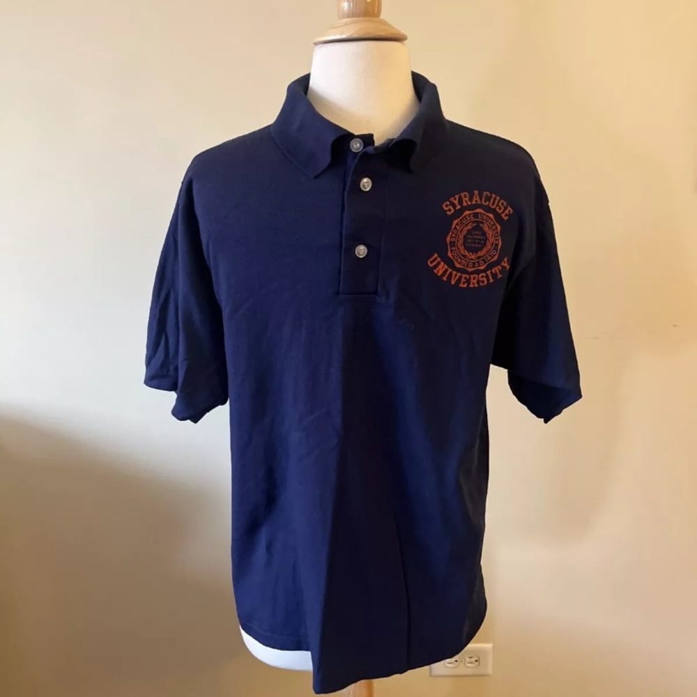 Vintage 1970s Syracuse University Polo Shirt